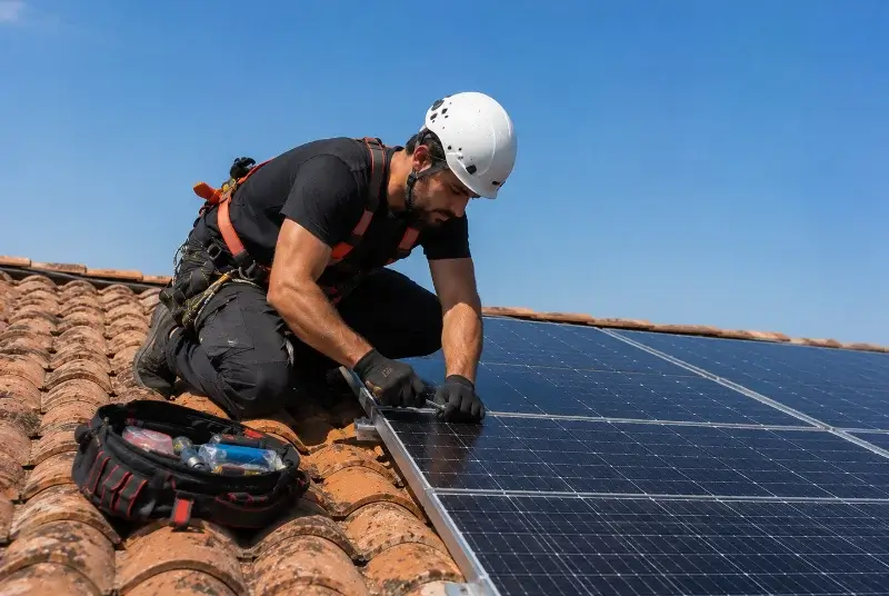 Maintenance et monitoring de panneaux solaires à Eybens